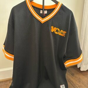 Mitchell & Ness Black Perforated Jersey